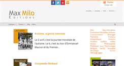 Desktop Screenshot of maxmilo.com